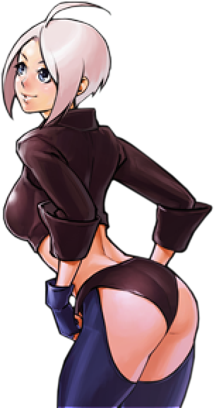 Angel Kof Um By Orochidarkkyo On Deviantart - King Of Fighters Angel Png (303x578), Png Download