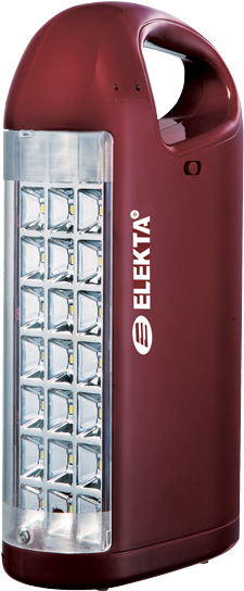 Rechargeable Lantern With 24pcs Smd Led Light With - Led Charger Light (600x600), Png Download