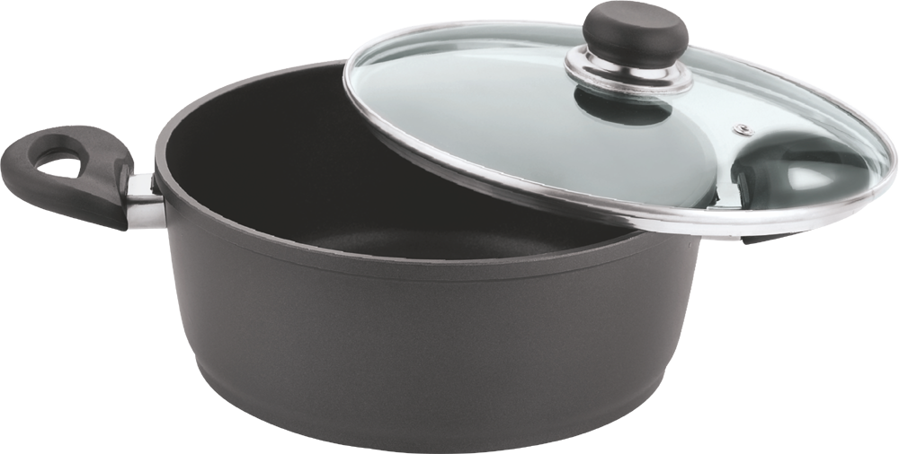 Zest Plus Casserole With Lid - Casserole (1000x506), Png Download