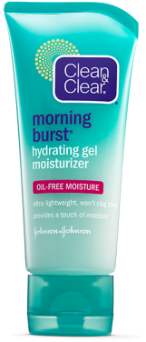 Morning Burst® Hydrating Gel Moisturizer - Clean Clear Oil Free Moisturiser (430x514), Png Download