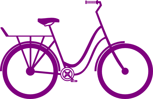 Download Free "vintage Bicycle Clipart 9" Png Photo, (600x389), Png Download