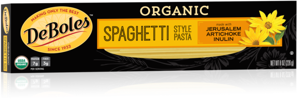 Ingredients - Pasta - Deboles Organic Angelhair (600x539), Png Download