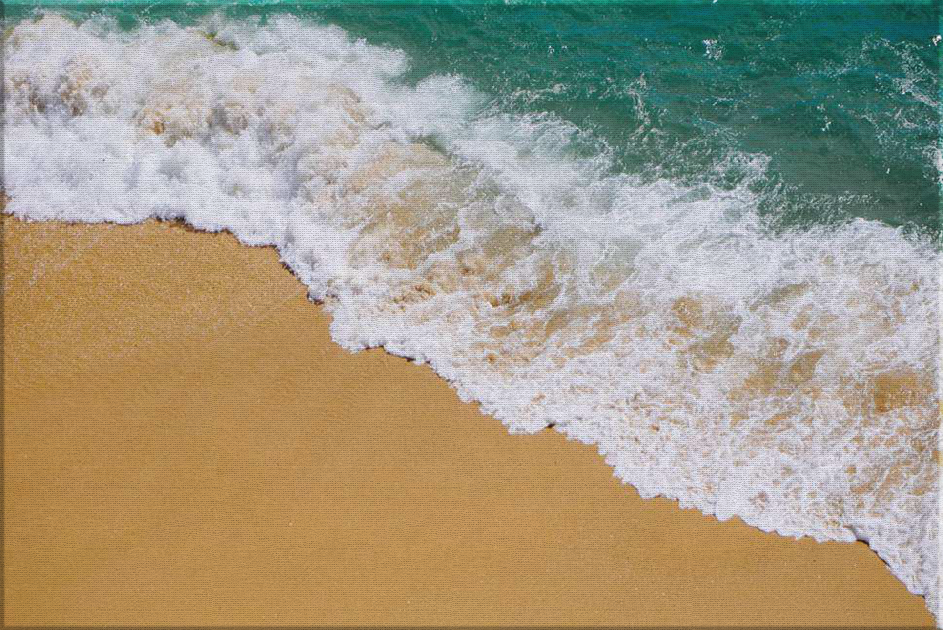 Beautiful West Coast Waves - Beach (2000x2000), Png Download