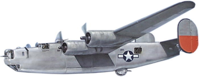 Picture - B 24 Liberator Png (700x273), Png Download