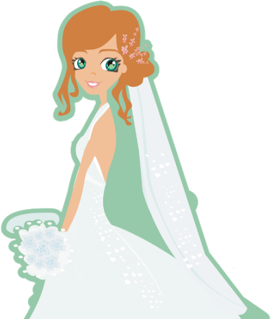 Bienvenido A Novias - Imagenes De Novias En Caricatura (459x464), Png Download