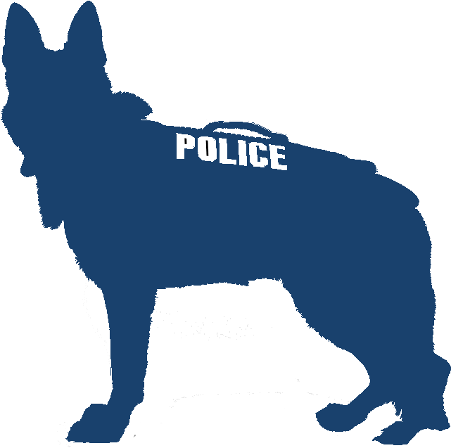 Tactical Support Department - Police Dog Icon Png (798x655), Png Download