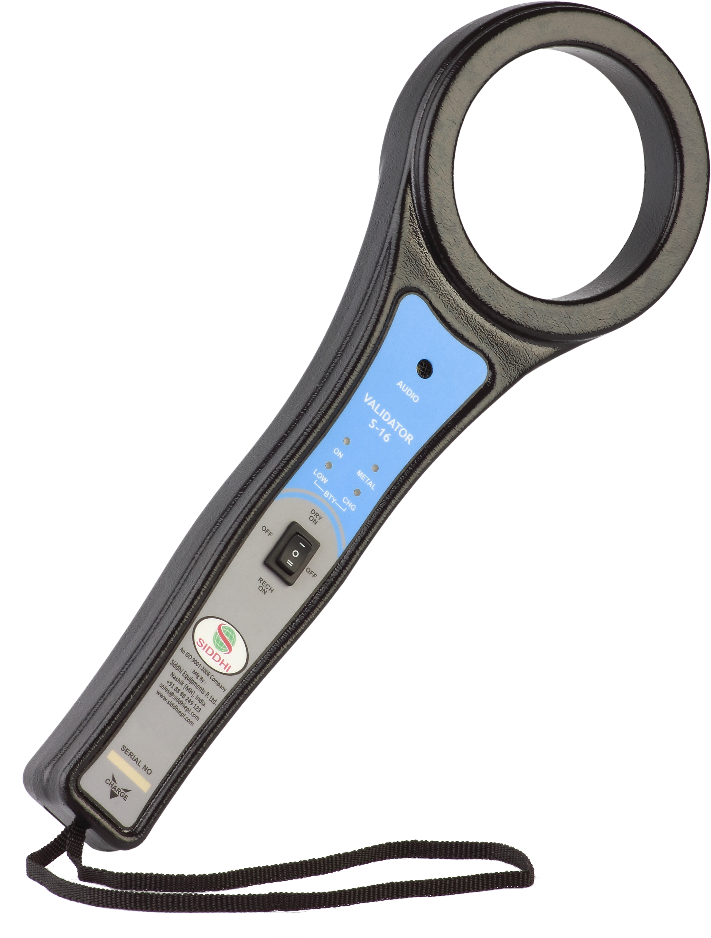 Siddhi Equipments Analog Metal Detector (2768x3653), Png Download