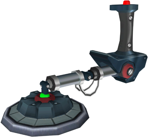 Metal Detector Render - Ratchet & Clank (580x479), Png Download