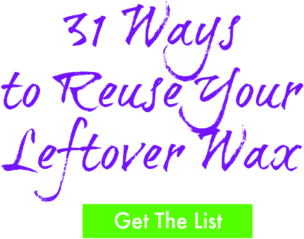 31 Ways To Reuse Your Leftover Wax When Its Tunneling - Candle (480x426), Png Download