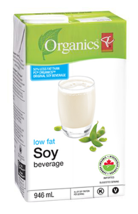 Soy Beverage Original Flavored President's Choice (420x420), Png Download