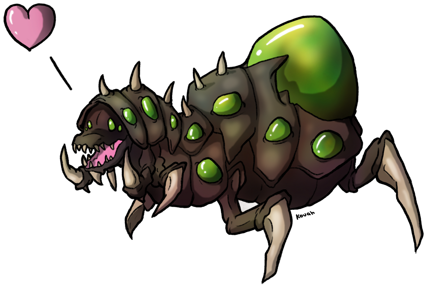 And Also Valentines Zerg - Sculpture (1600x1600), Png Download