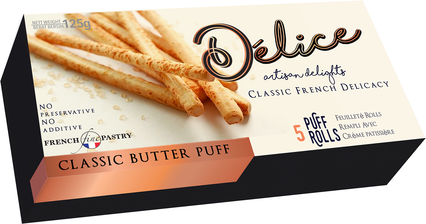 Delice Delights - Prawn Roll (1920x1357), Png Download