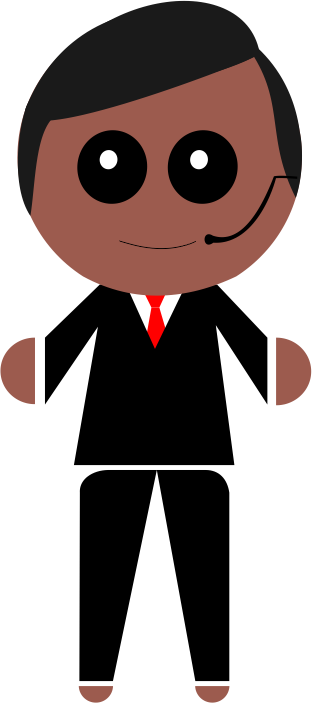 Personagem-homemdeterno - Homem Negro Desenho Png (312x703), Png Download