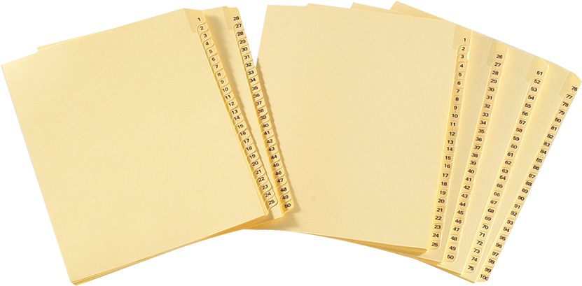 Legal Exhibit Dividers A-z - Wallet (850x850), Png Download