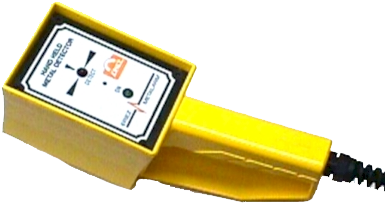 Hand-held Metal Detector - Metal Detector (410x403), Png Download