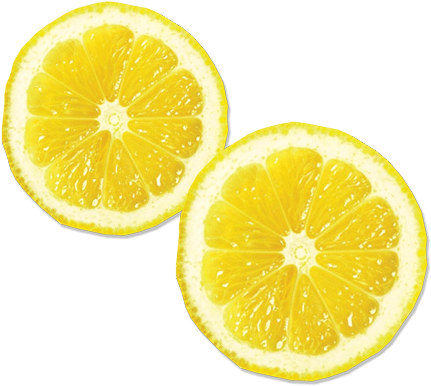 Lemon Juice Png Download - Lemon Slice (500x391), Png Download