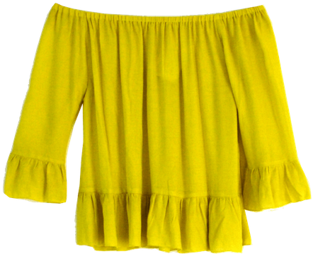 Blusa Campesina Verde Limon - Miniskirt (450x370), Png Download
