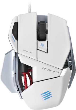 Rat 3 Mouse White (480x480), Png Download