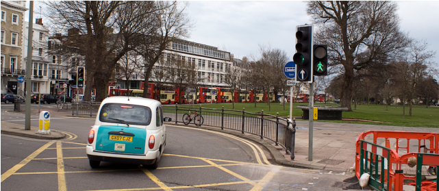 Buses At Old Steine Bus Stops - Old Steine Bus Stop Q (640x640), Png Download