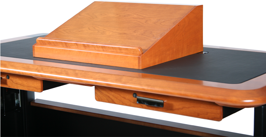 Natural Cherry - Tabletop Lectern (850x450), Png Download