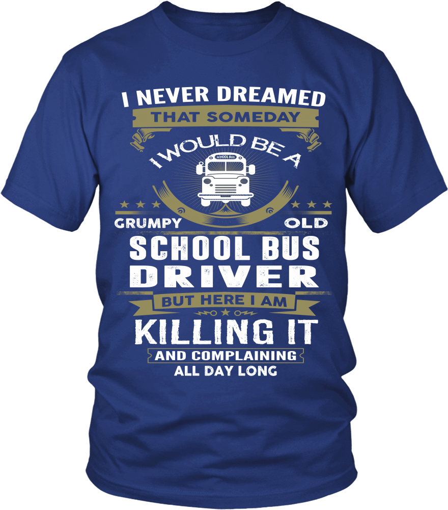 Grumpy Old School Bus - Rick And Morty And Breaking Bad Shirt (1000x1000), Png Download