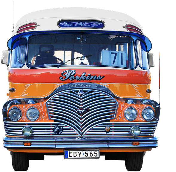 Old Bus - Bus (640x634), Png Download