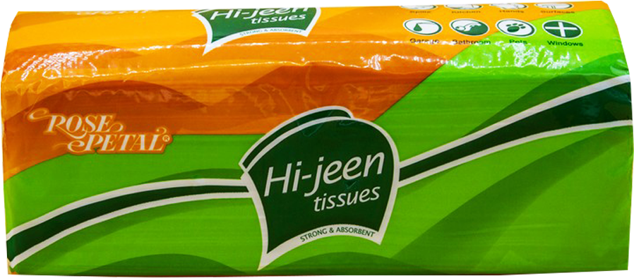 Rose Petal Tissue Hi-jeen Paper Towels - Rose (1000x1000), Png Download