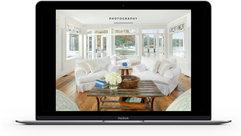 Nick Presentation 6 Macbook Mockup - Led-backlit Lcd Display (1000x591), Png Download