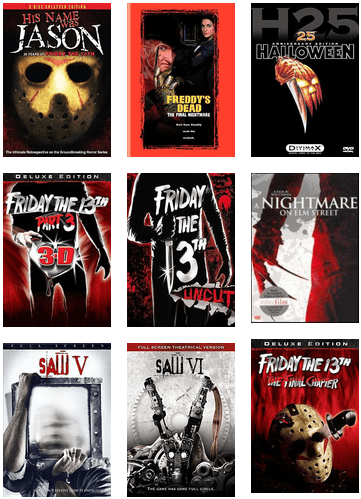 Horror Movie Classics - Friday The 13th - Part 3 (436x544), Png Download