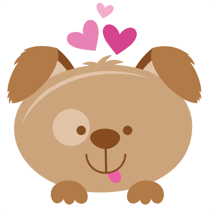 Valentine Puppy Svg Scrapbook Cut File Cute Clipart - Scalable Vector Graphics (432x432), Png Download