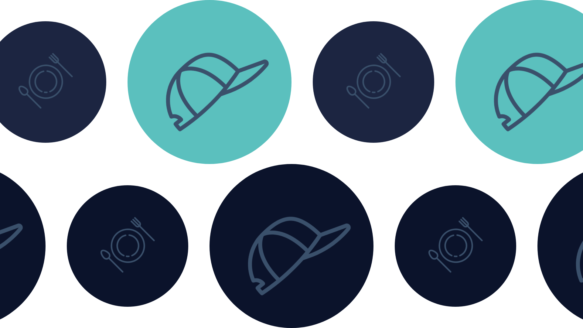 Essentials, Summer, Plate, Circle, Circular, Spoon, - Circle (1920x1080), Png Download