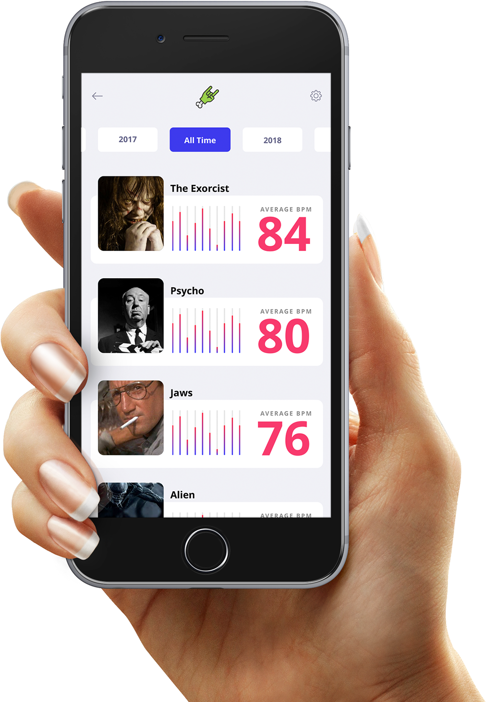 Horror Movie App - Alloyseed Bluetooth Audio Receiver Adapter Portable (1400x1510), Png Download