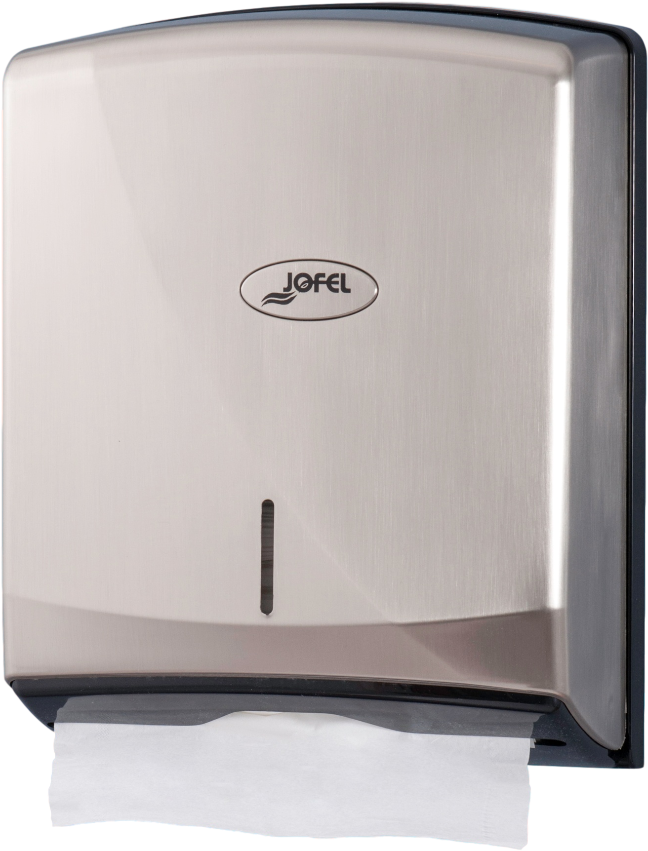 Jofel Nickel Hand Towel Dispenser - Jofel Brushed Nickel Silver Paper Towel Dispenser (2048x2048), Png Download