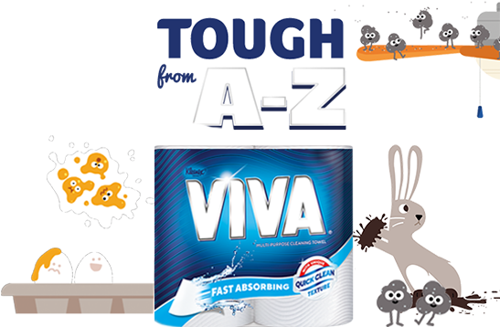 Viva Paper Towels (546x415), Png Download