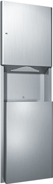 Profile Collection Paper Towel - Bobrick 38034 Trimlineseries Stainless Steel Recessed (440x440), Png Download