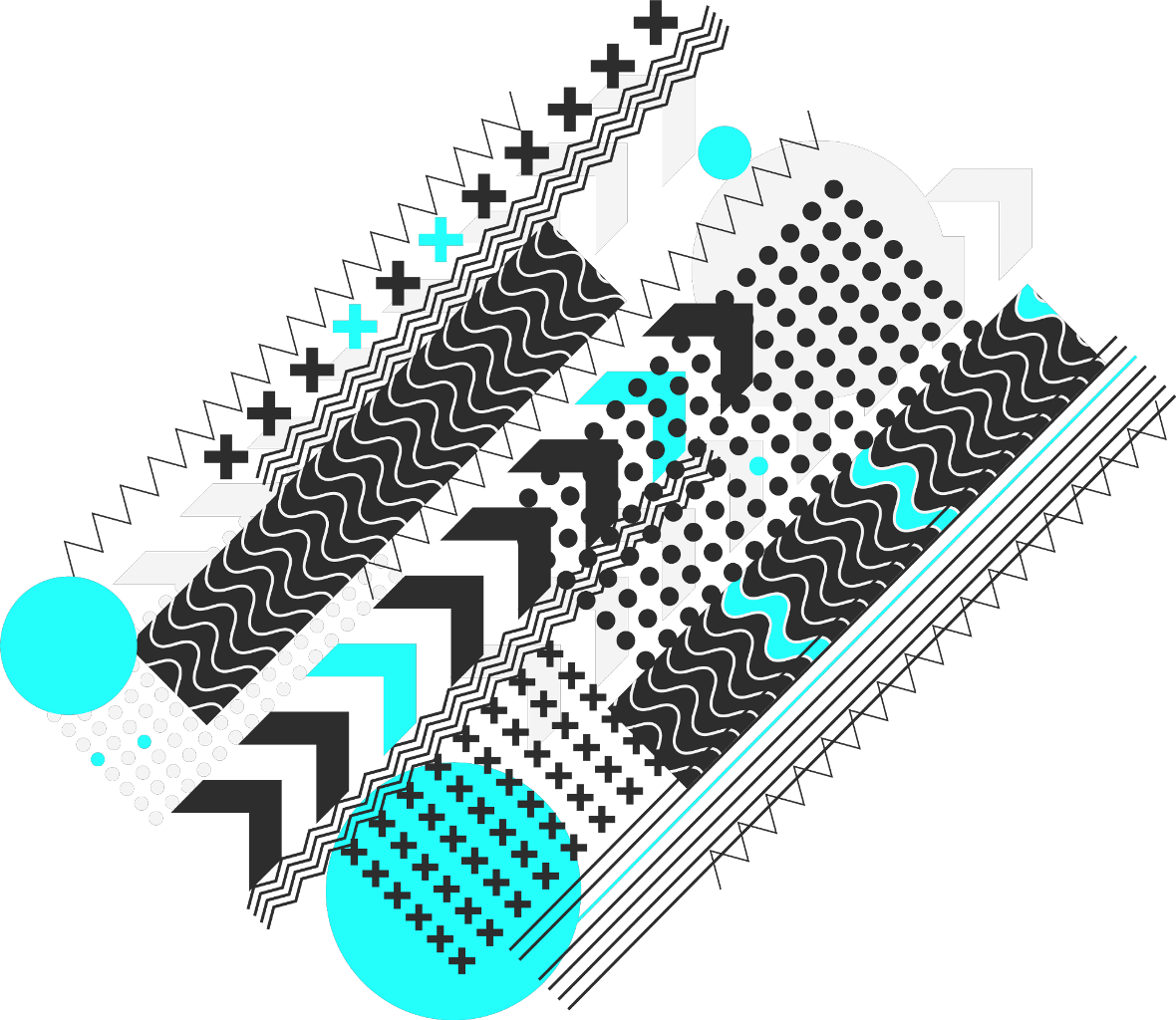 Ftestickers Patterns Pattern Background Shapes Geometr - Абстрактная Графика (1180x1024), Png Download