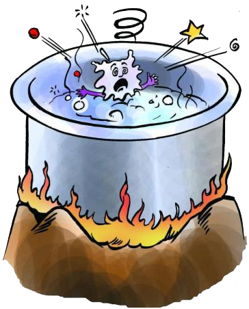 Boiled Drinking Water Is The Oldest And Most Commonly - Boiling Method Of Water Purification (364x452), Png Download