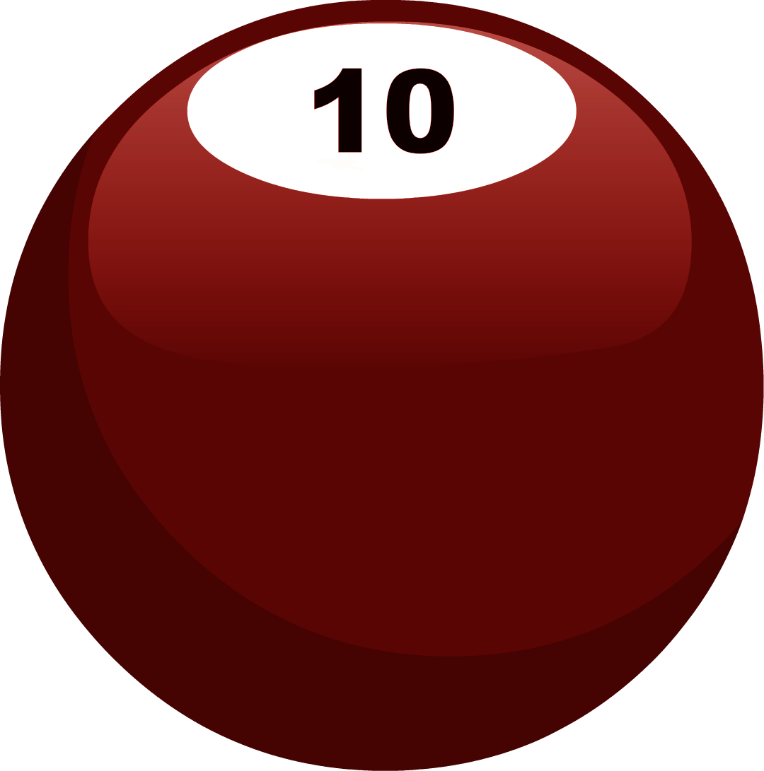 10-ball - Bfdi 8 Ball In Bfb (1080x1091), Png Download
