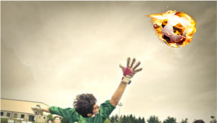 18 Fire Sport Photo Overlays In Png, Photography By - Uefa Euro 2016 (720x479), Png Download