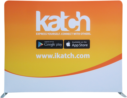 10ft Straight Tension Fabric Display (500x500), Png Download