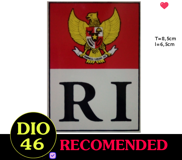 Stiker Petunjuk Logo Bendera Indonesia Pancasila Merah - Stiker Karakter Sonic (700x616), Png Download