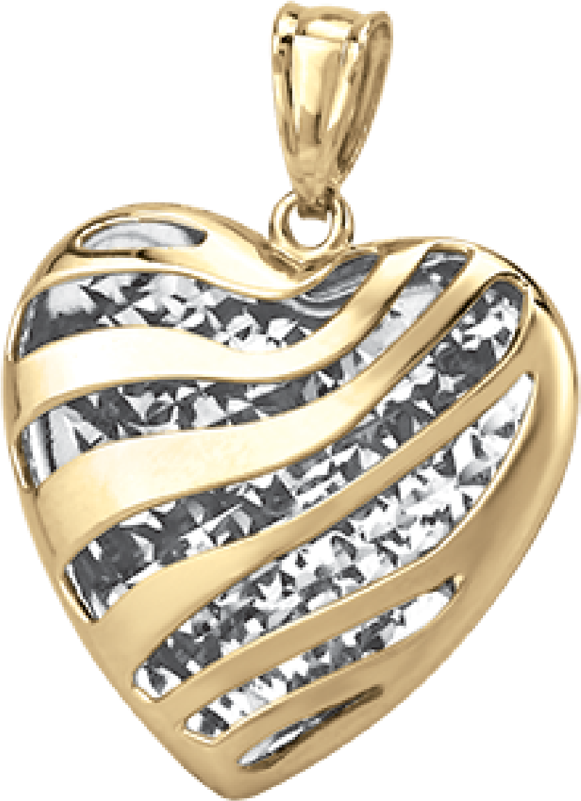 Arpkstp0920yw - Dije De Corazon En Oro Amarillo (1667x1667), Png Download