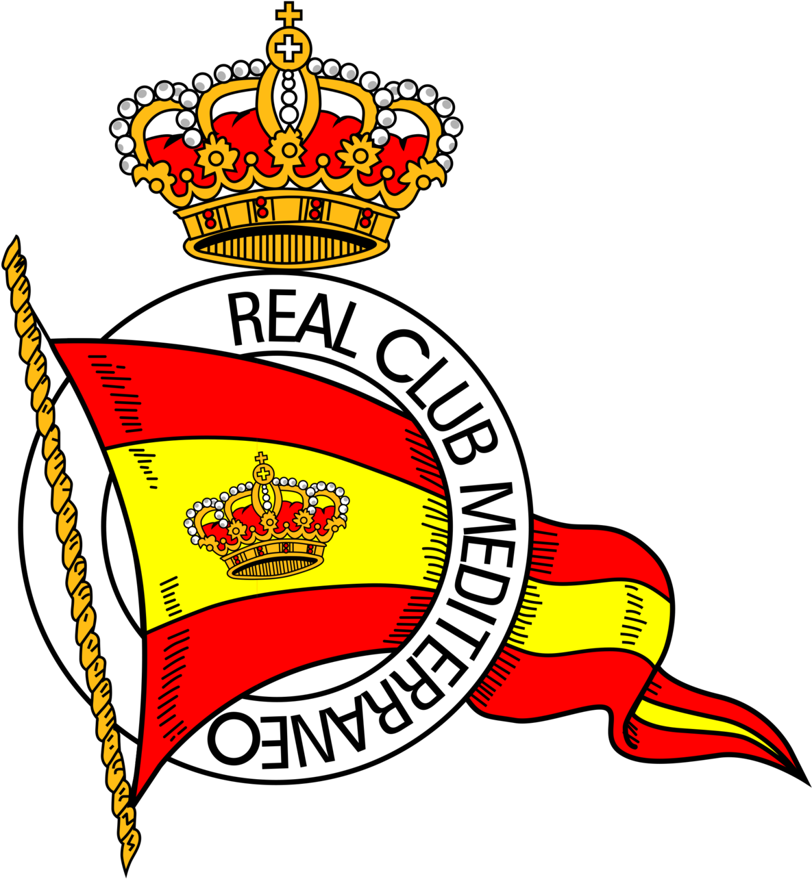 Real Club Mediterraneo (1200x1292), Png Download