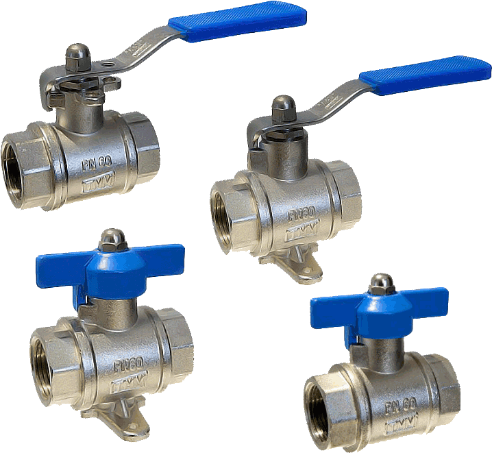 Ball Valve Pn - Vanne À Boisseau Pn 60 (783x683), Png Download
