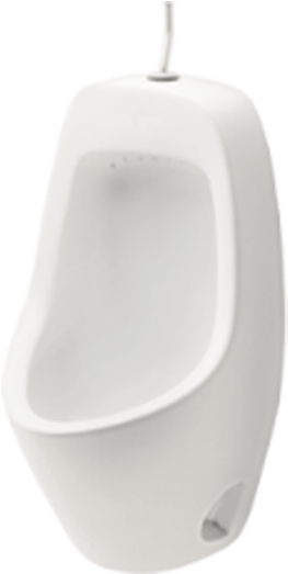 Cera Urinal Flat Back 365 X 335 X 670 Mm - Urinal (600x600), Png Download