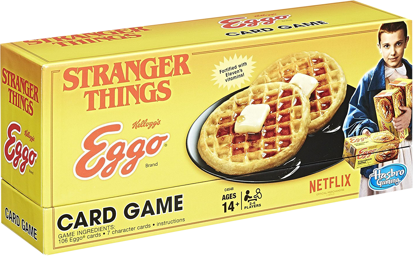 Eggo Card Game (1420x883), Png Download