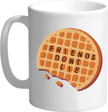 Eggo White Mug - Mug (500x500), Png Download