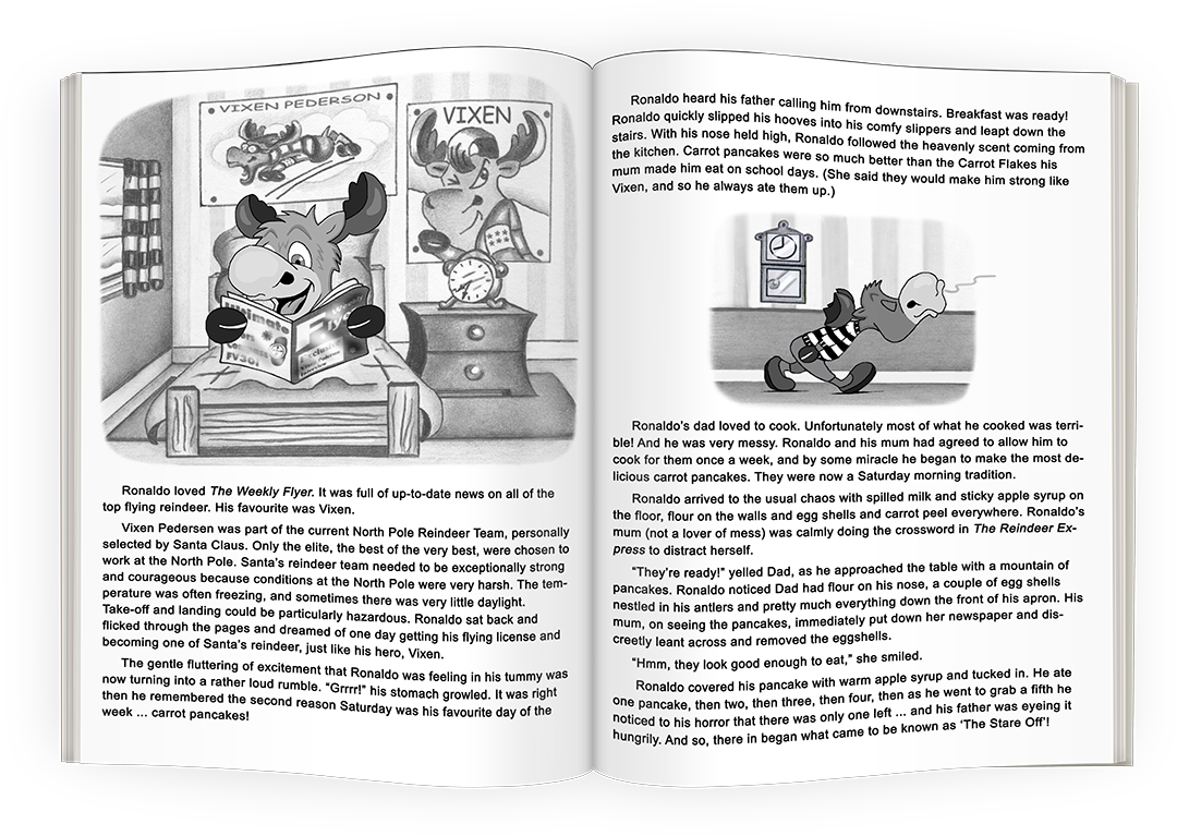 Their Scattered Illustrations Really Brought The Story - Illustration (1181x886), Png Download