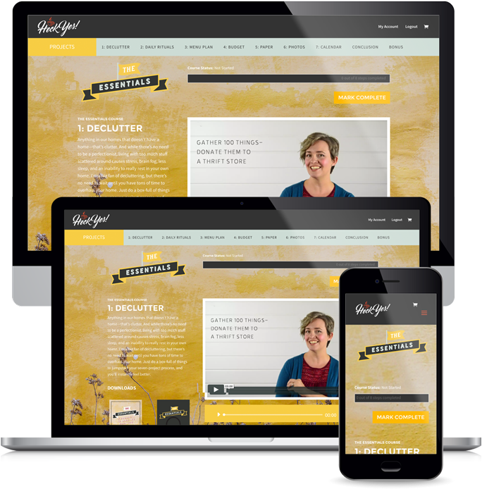 Essentials Devices - Web Page (700x721), Png Download