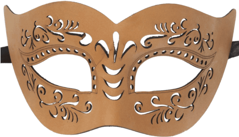 Redskytrader Mens Bonded Leather Venetian Mask - Redskytrader Leather Venetian Mask - Masquerade Ball (480x480), Png Download
